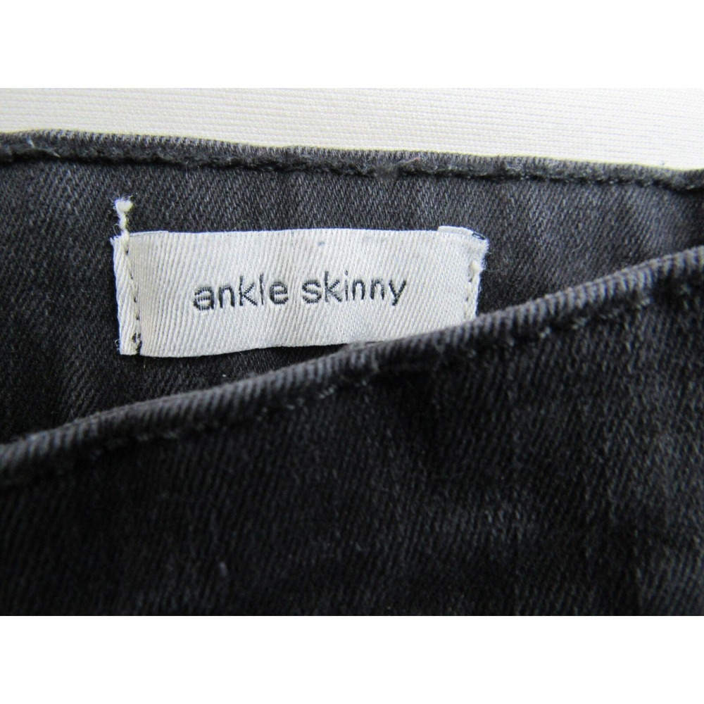 Social Standard by Sanctuary Jeans Black/Gray Camo Ankle Skinny Mid Rise Size 4 - Picture 7 of 8